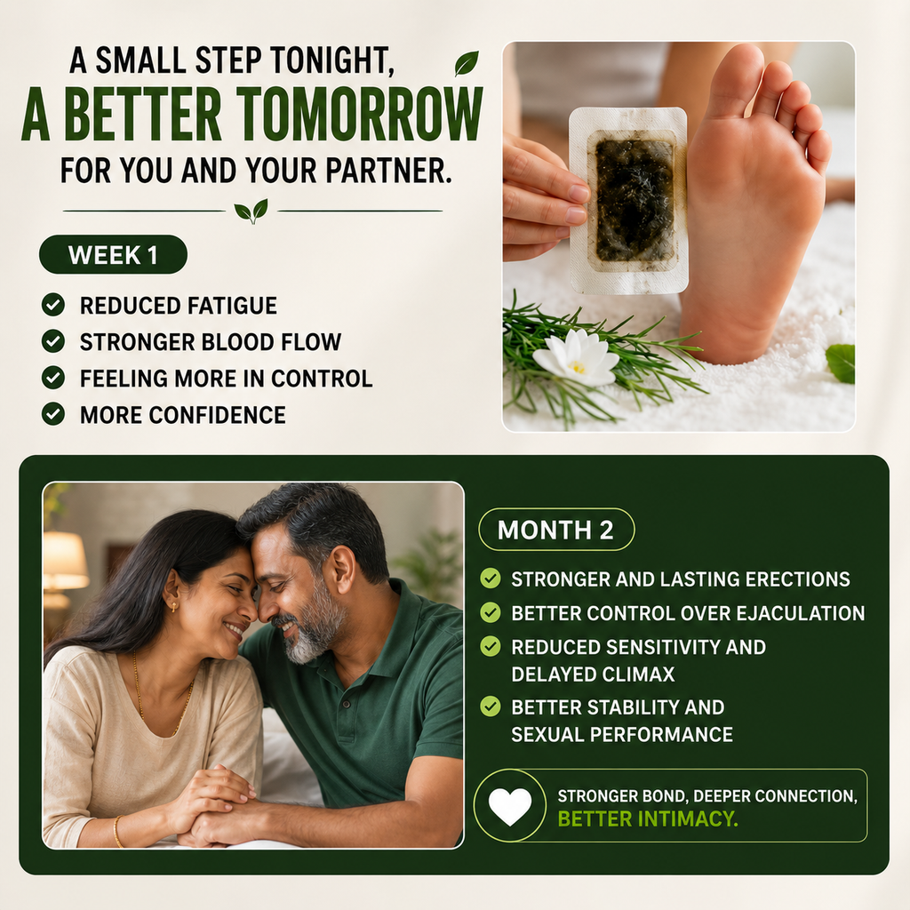 "Better Nights. Healthier Looking Mornings." Deep Body Detox Patches