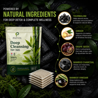 "Better Nights. Healthier Looking Mornings." Deep Body Detox Patches