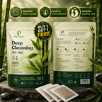 "Better Nights. Healthier Looking Mornings." Deep Body Detox Patches